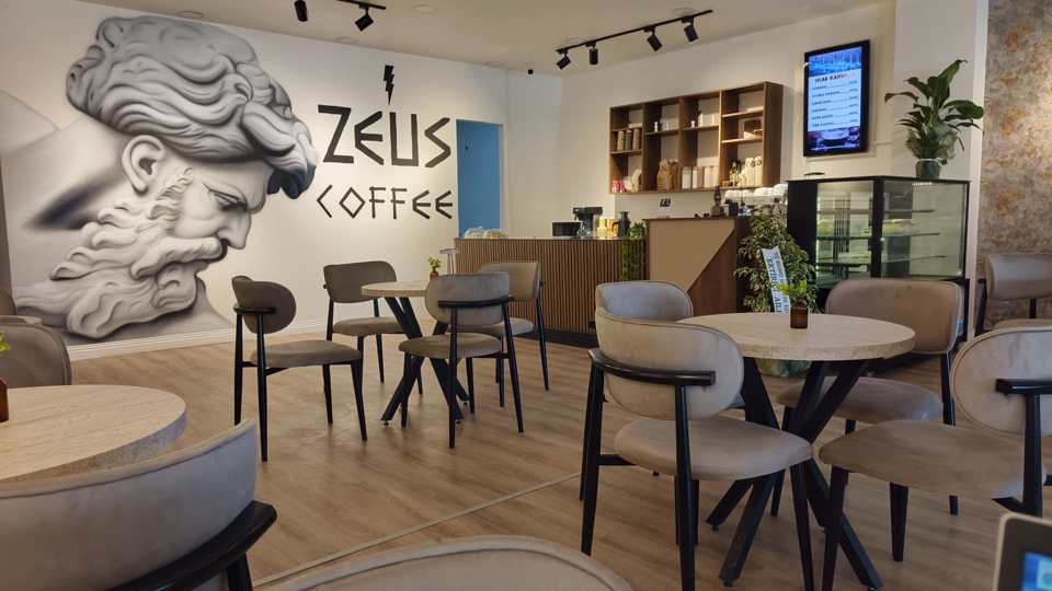 Zeus Coffee Co. atmosfer